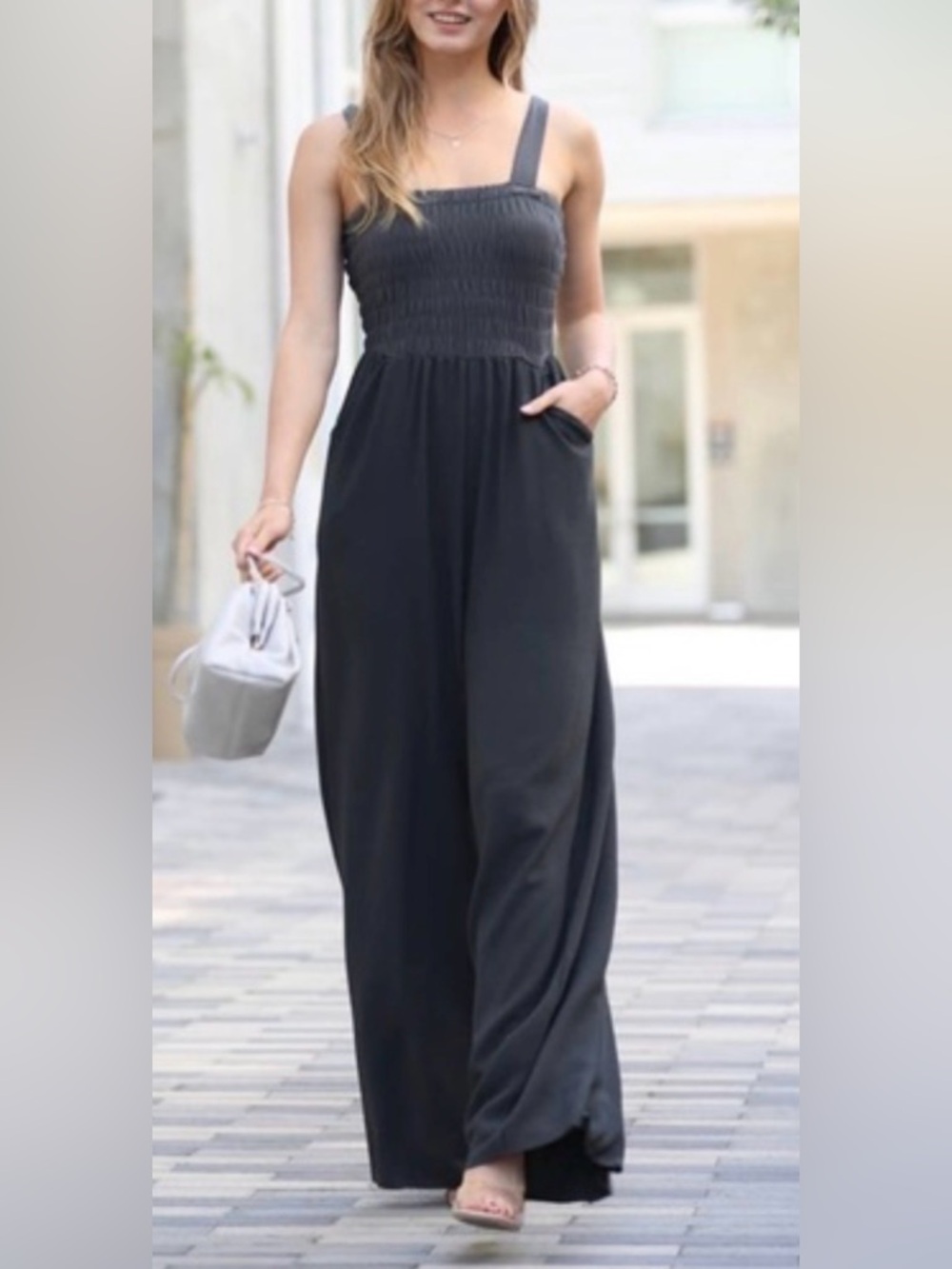 Zenana Outfitters Classic Black jumpsuit - Picture 3 of 8